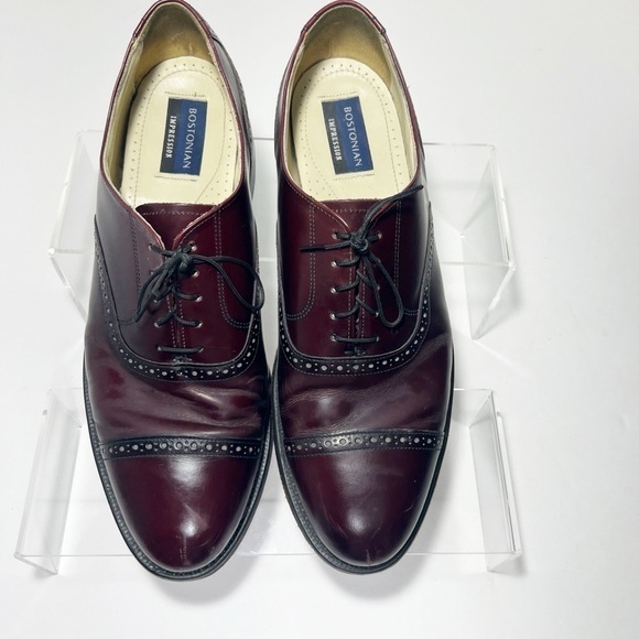 Bostonian Cherry Brown Oxfords Men’s size 12 main image 8